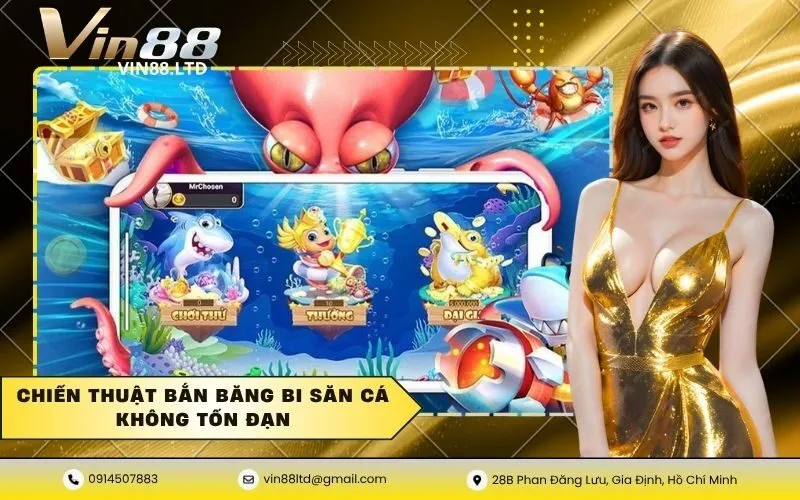 Bắn băng bi săn cá