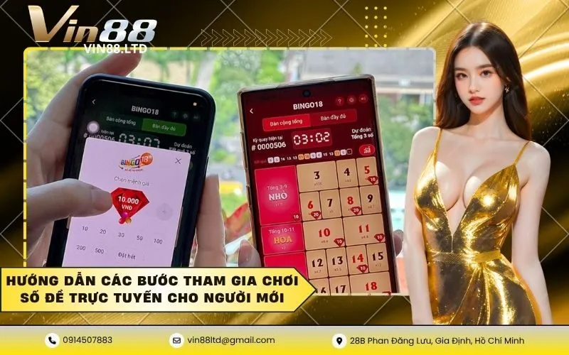 Hướng dẫn các bước tham gia chơi số đề trực tuyến cho người mới