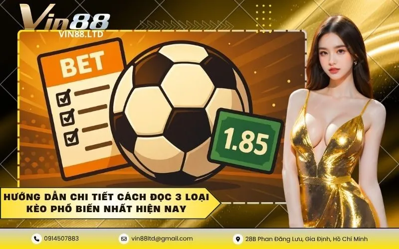 Hướng dẫn chi tiết cách đọc 3 loại kèo phổ biến nhất hiện nay