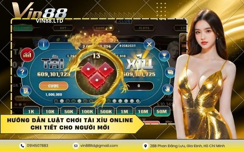 Hướng dẫn luật chơi tài xỉu online chi tiết cho người mới