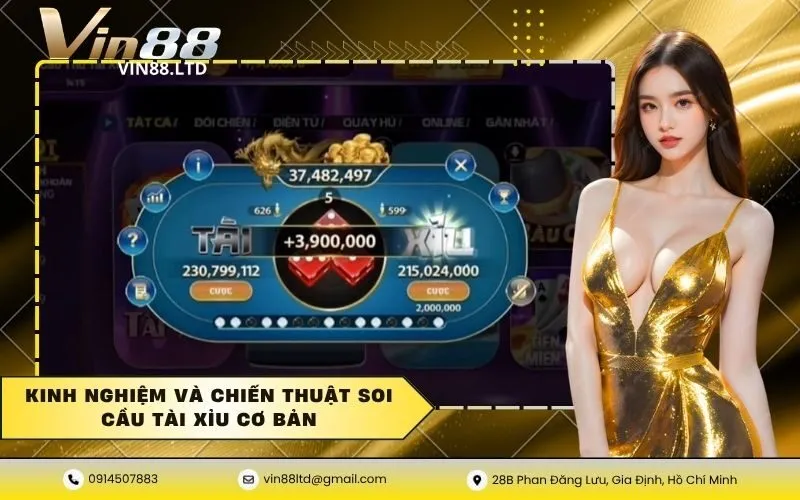 Kinh nghiệm và chiến thuật soi cầu tài xỉu cơ bản